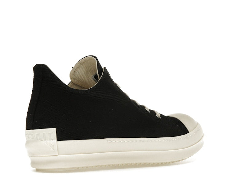 Rick Owens DRKSHDW Low Porterville Black Milk (Porterville Heel Tab)