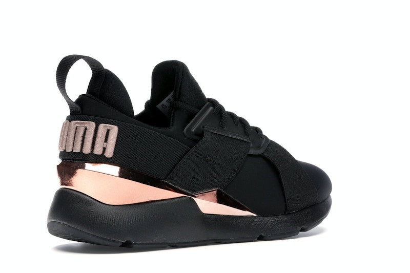Puma Muse Metal Black Rose Gold (Women's)