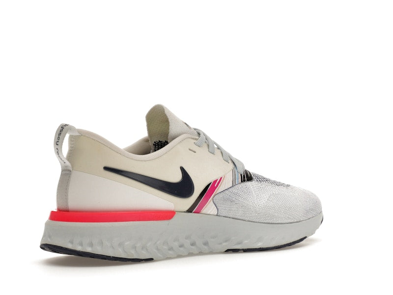 Nike Odyssey React 2 Flyknit White Blue Void Hyper Pink (Women's)