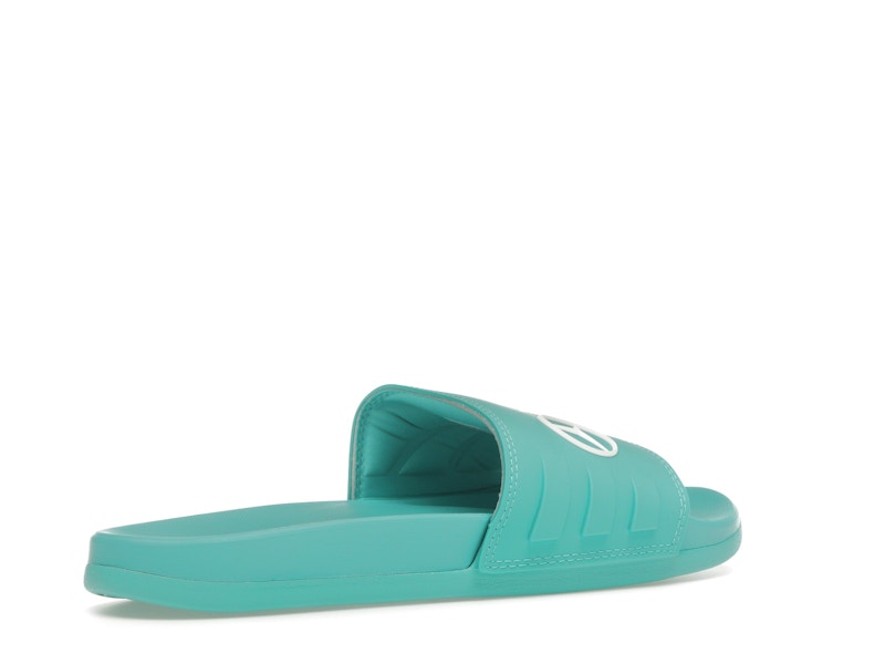 adidas Adilette Comfort Slides Mercedes-AMG Petronas Formula One Team Semi Mint Rush