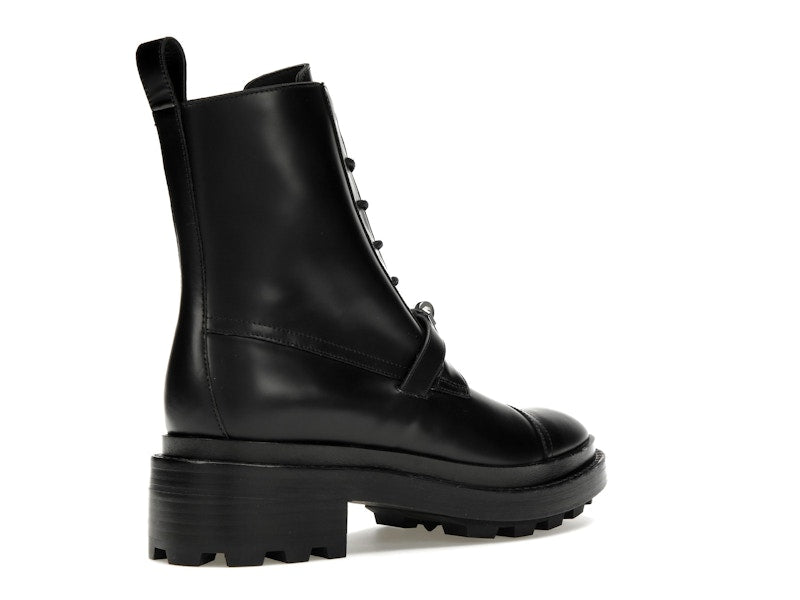 Hermes Funk Ankle Boot Noir Calfskin Leather