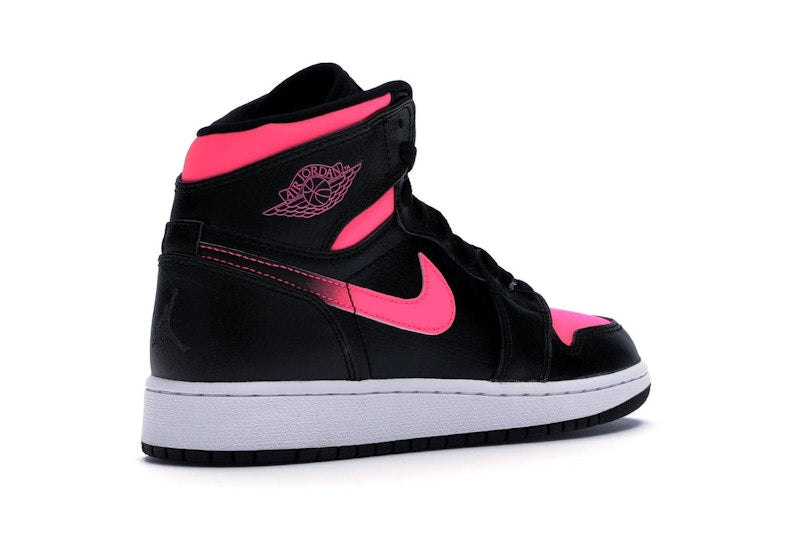 Jordan 1 Retro High Black Hyper Pink (GS)