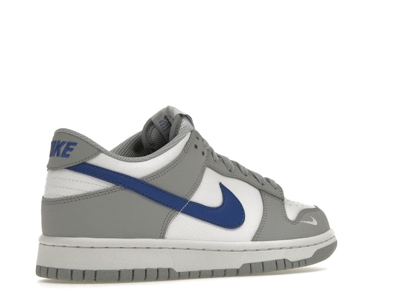 Nike Dunk Low Mini Swoosh Wolf Grey Game Royal (GS)