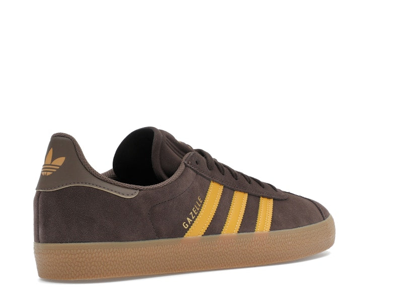 adidas Gazelle ADV Dark Brown Preloved Yellow