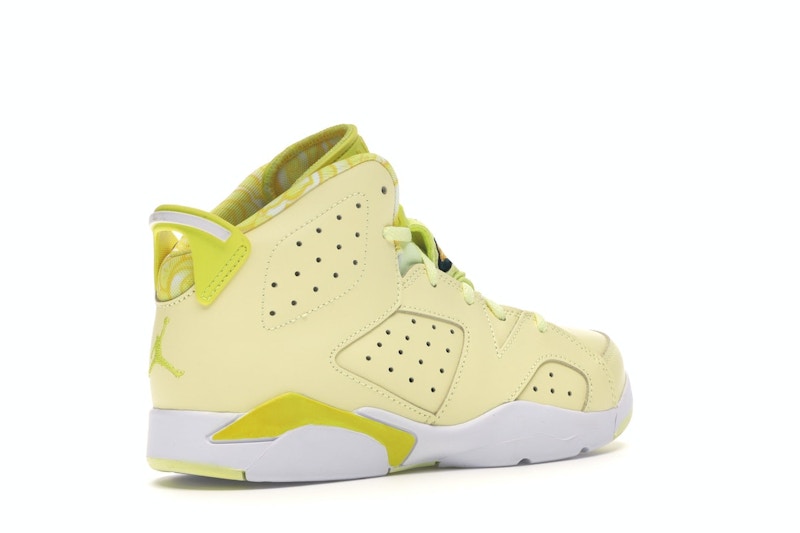 Jordan 6 Retro Dynamic Yellow Floral (PS)