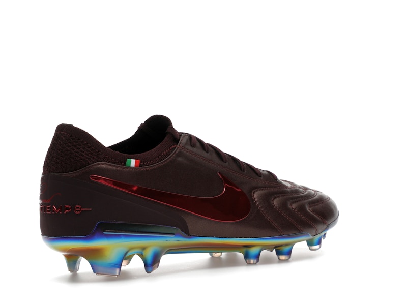 Nike Tiempo Legend 10 Elite Luxe FG Montebelluna Leather Port Wine