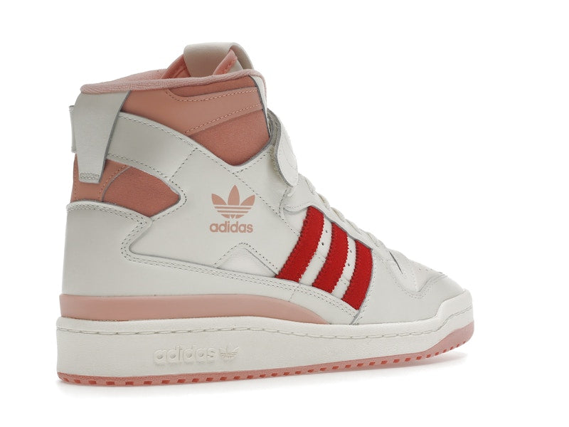 adidas Forum 84 Hi Off White Pink Red