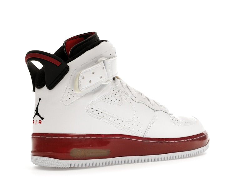 Jordan Fusion 6 Varsity White Red