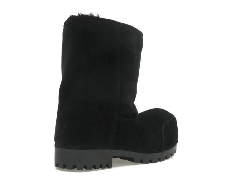 Balenciaga Alaska Low Boot Black Suede