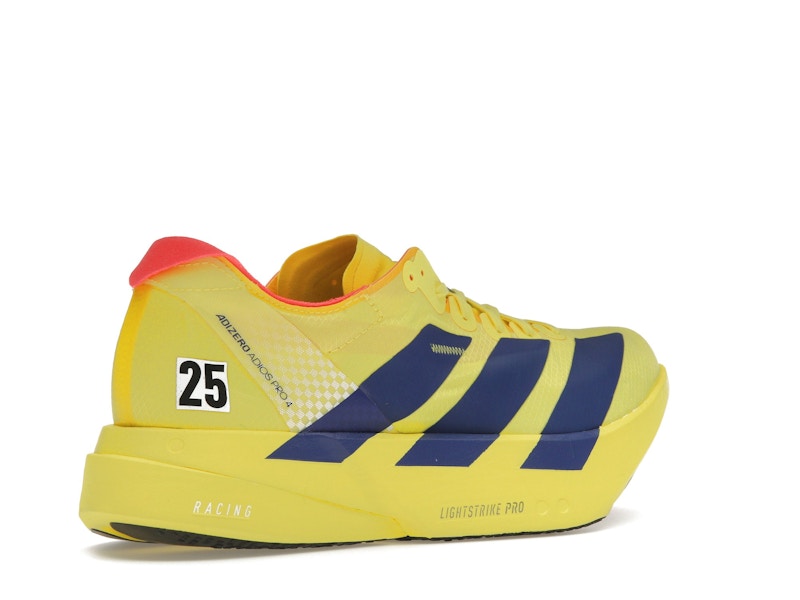 adidas Adizero Adios Pro 4 Yellow Navy