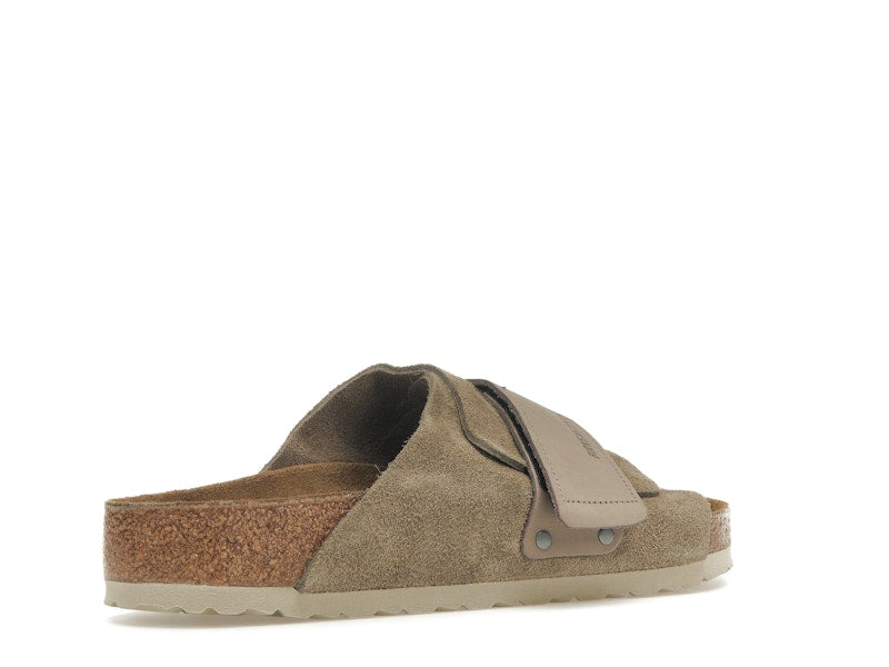 Birkenstock Kyoto Nubuck Suede Taupe
