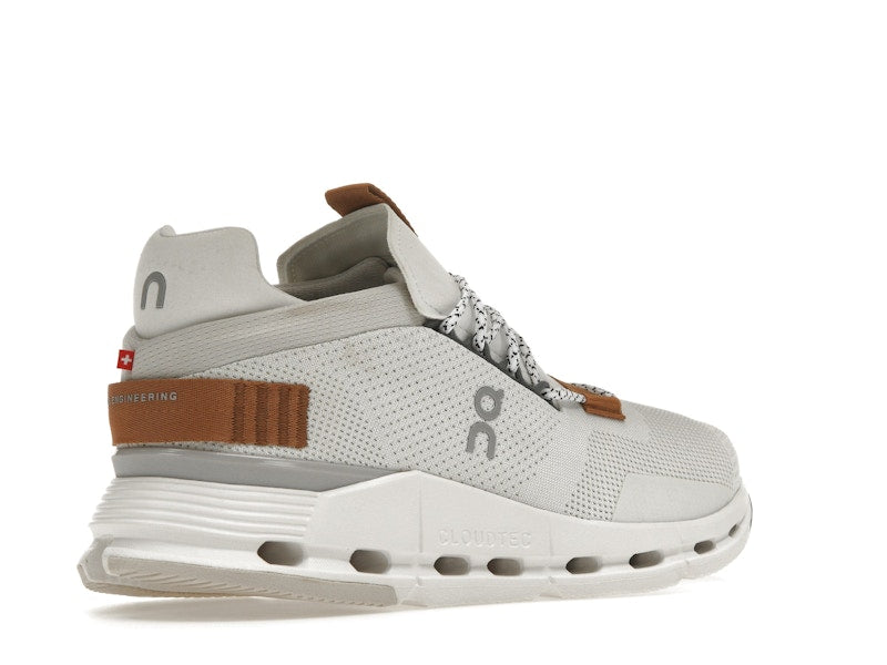 On Running Cloudnova White Pearl Brown