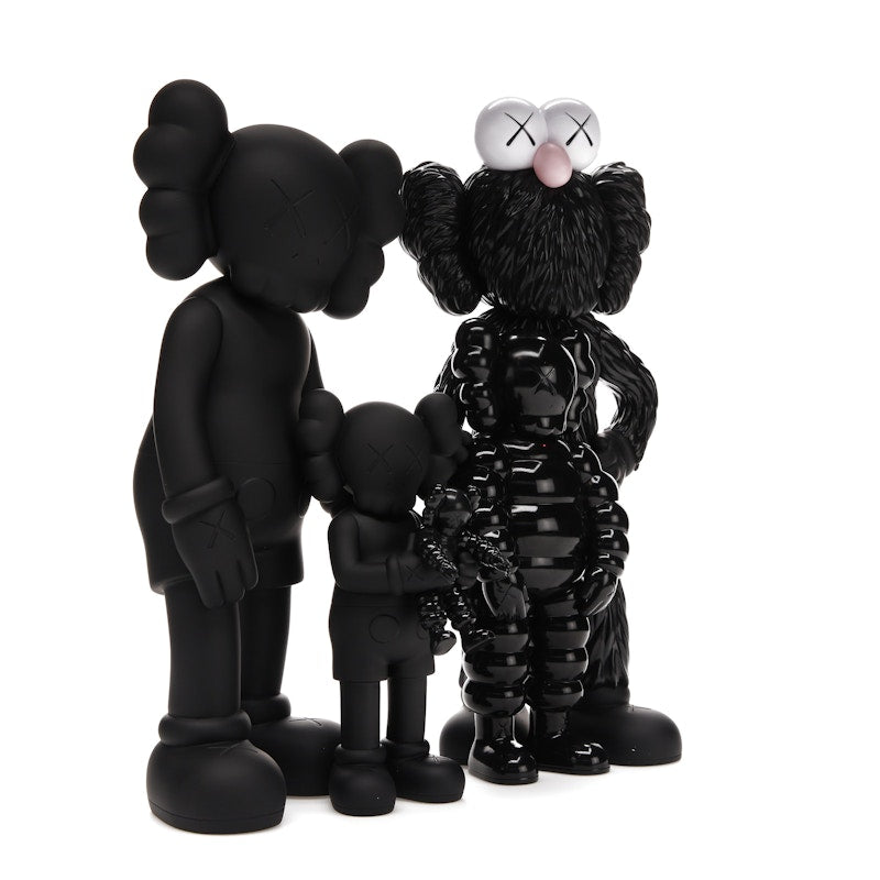 KAWS Family Vinyl Figures Black