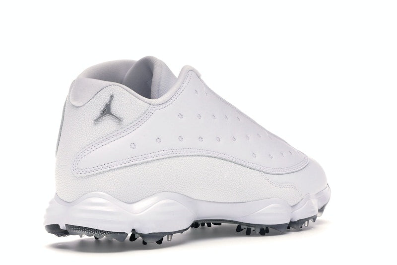 Jordan 13 Retro Golf Cleat White Black