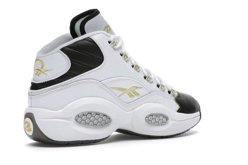 Reebok Question Mid Black Toe