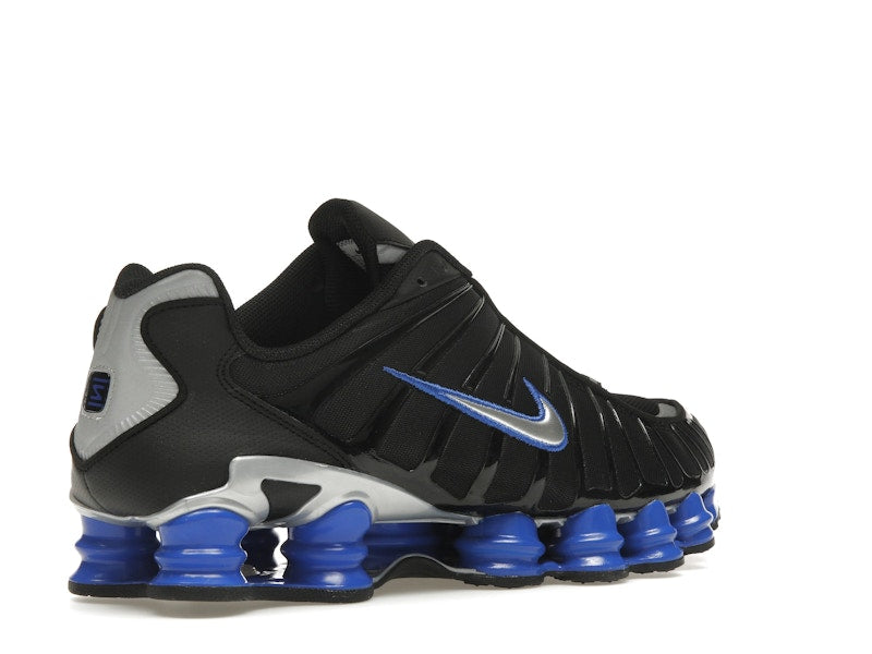Nike Shox TL Black Racer Blue Metallic Silver