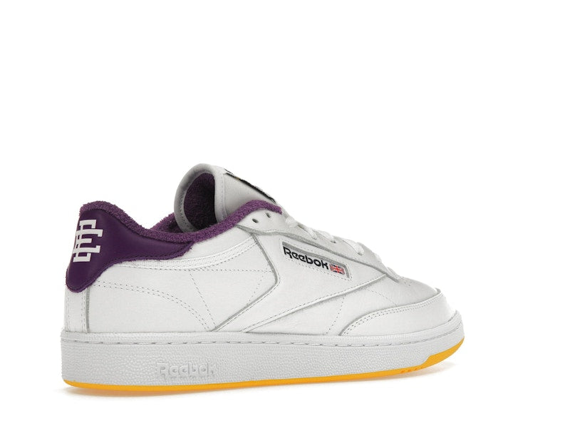 Reebok Club C 85 Eric Emanuel White Purple Yellow