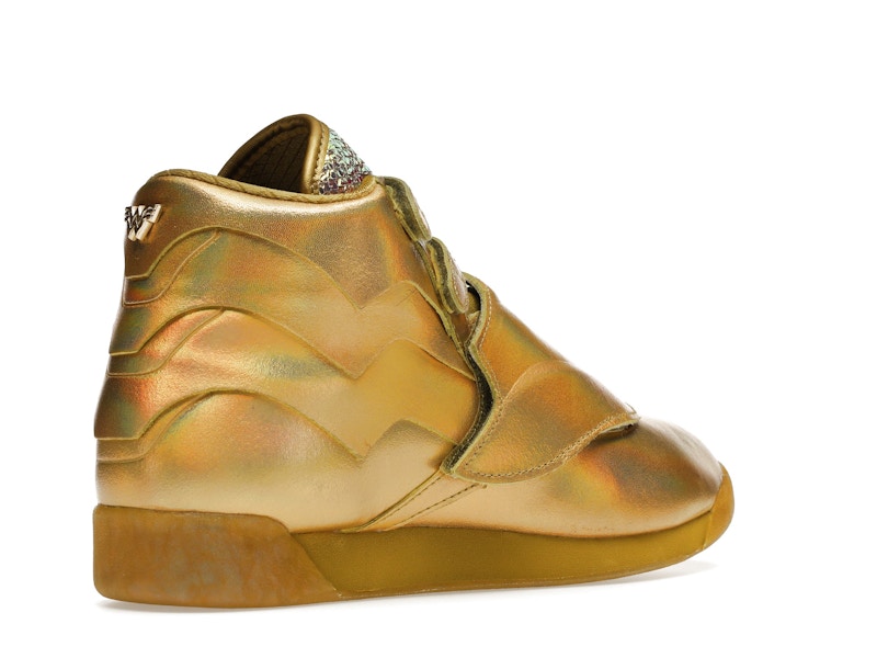 Reebok Freestyle Hi DC Wonder Woman Gold (Women's)