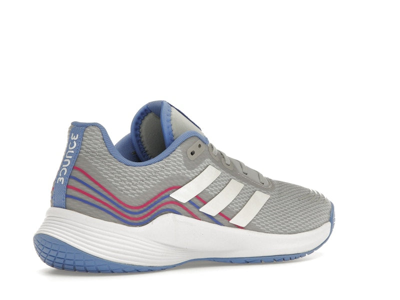 adidas Novaflight Volleyball Grey Cloud White Silver Dawn (Women's)