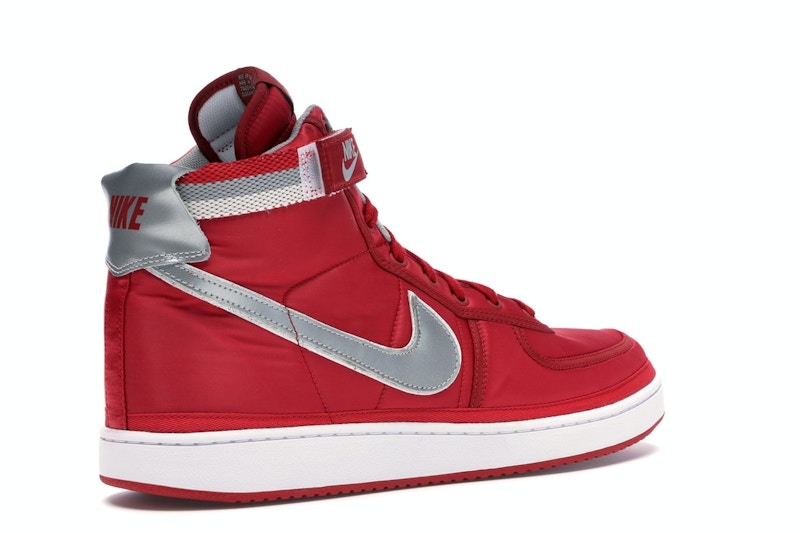 Nike Vandal High Supreme University Red Metallic Silver