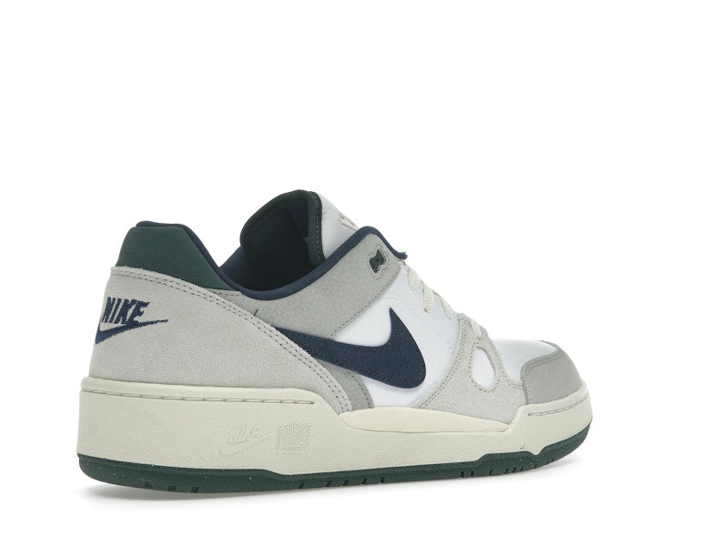 Nike Full Force Low White Midnight Navy Green