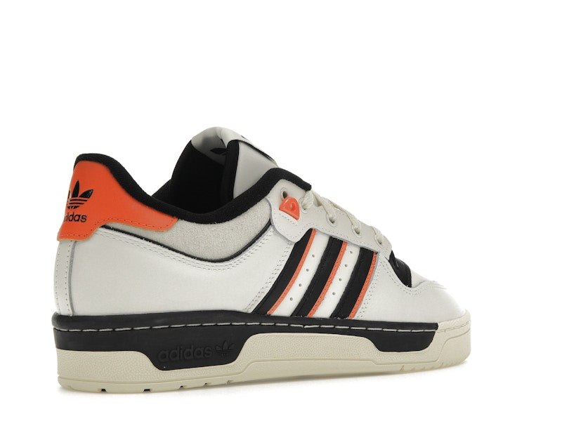adidas Rivalry 86 Low White Black Semi Impact Orange