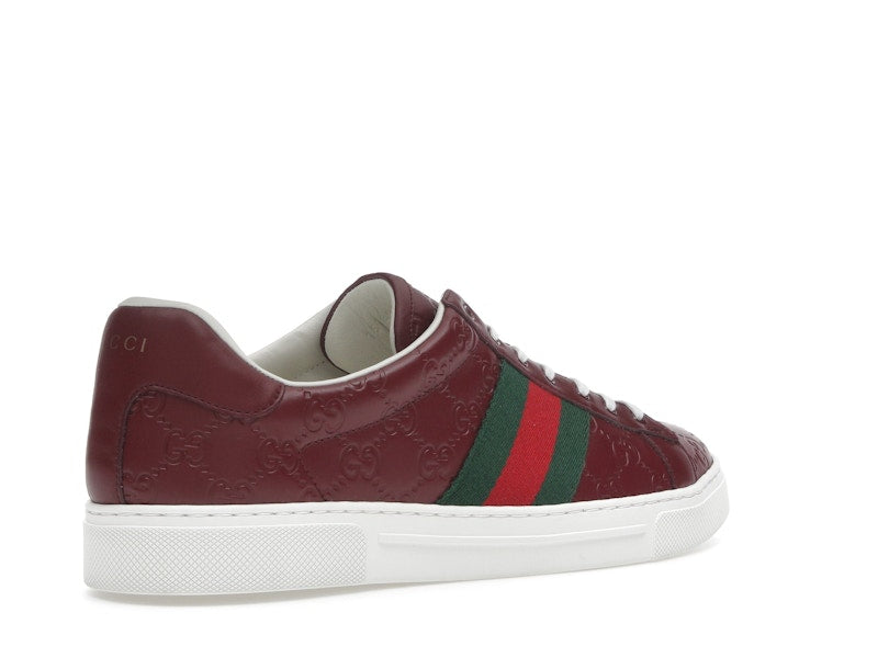 Gucci Ace Web Red Rosso Ancora