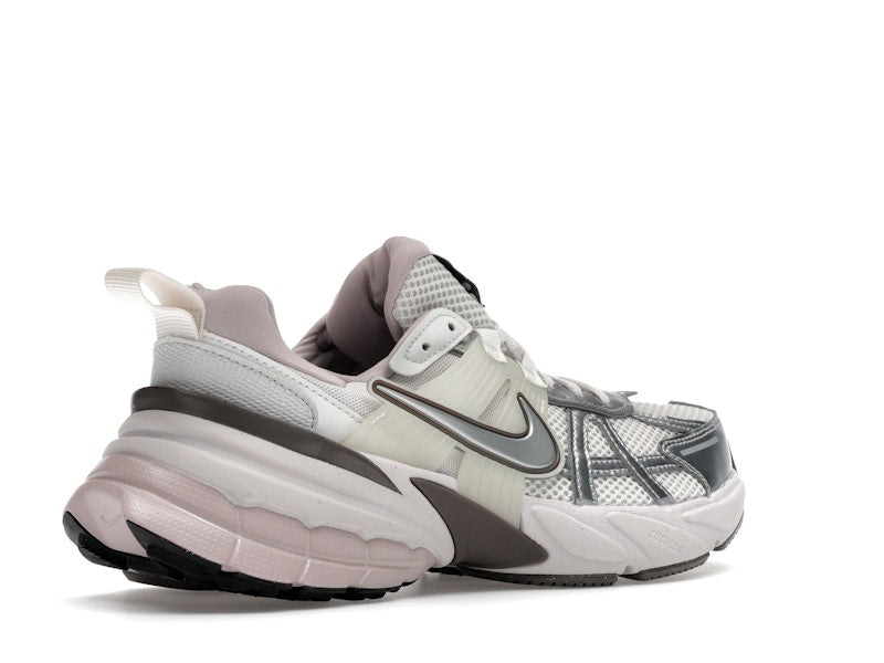 Nike V2K Run Platinum Tint Summit White Cave Stone Metallic Silver (Women's)