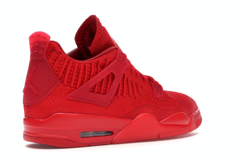 Jordan 4 Retro Flyknit Red