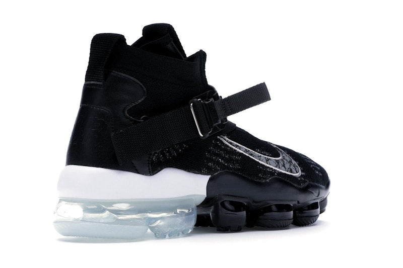 Nike Air VaporMax Premier Flyknit Black Metallic Silver White