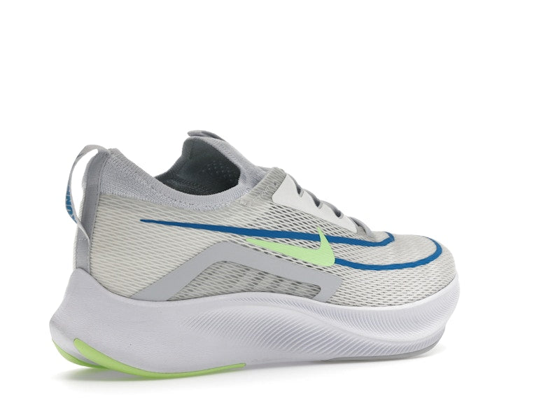 Nike Zoom Fly 4 Summit White Imperial Blue Lime Glow
