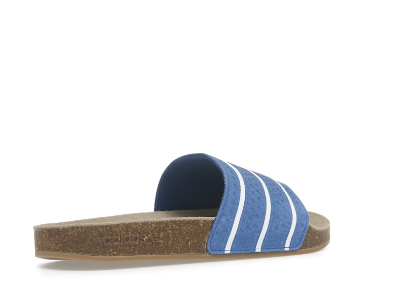 adidas Adilette Slides Royal Blue Core White Gum