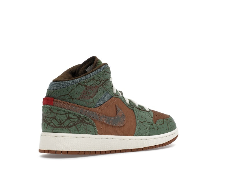 Jordan 1 Mid Treeline (GS)