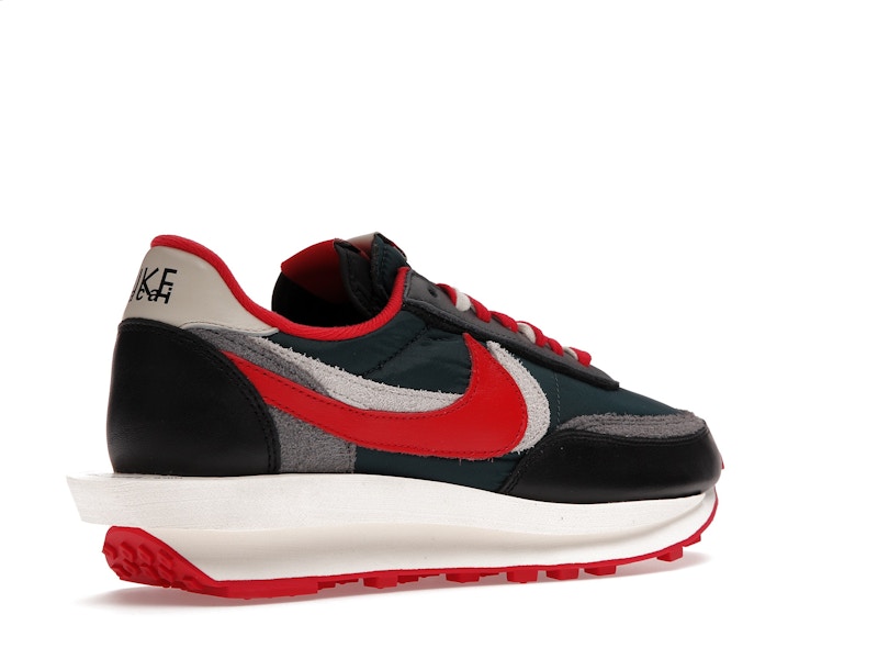 Nike LD Waffle sacai Undercover Midnight Spruce University Red