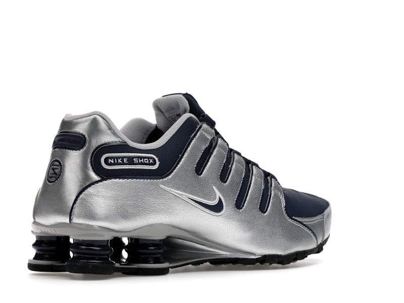Nike Shox NZ Midnight Navy Metallic Silver