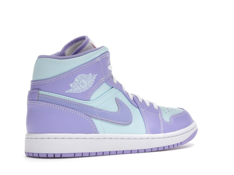 Jordan 1 Mid Purple Aqua