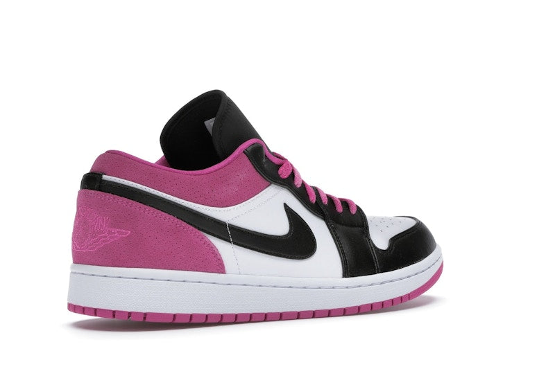 Jordan 1 Low Black Active Fuchsia