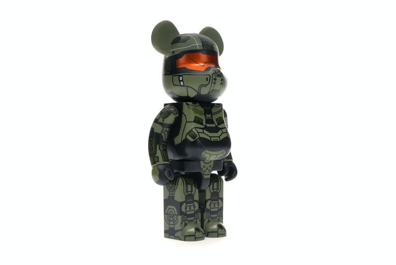 Bearbrick Halo Master Chief 400% Green