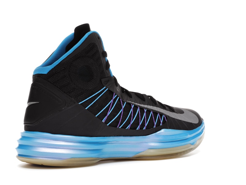 Nike Hyperdunk Plus Black Blue Glow