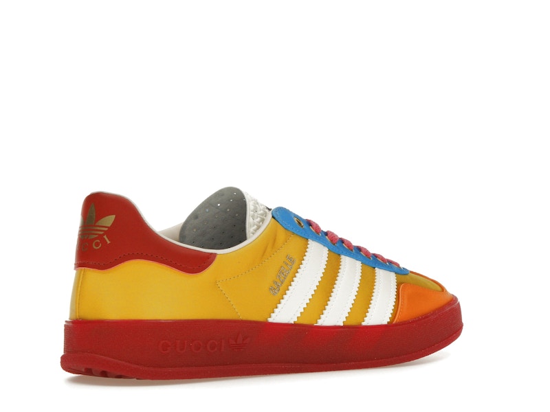 adidas x Gucci Gazelle Yellow White Red (Women's)