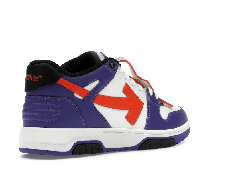 OFF-WHITE Out Of Office OOO Low Tops White Purple Orange