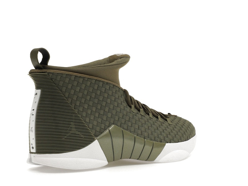 Jordan 15 Retro PSNY Woven Olive