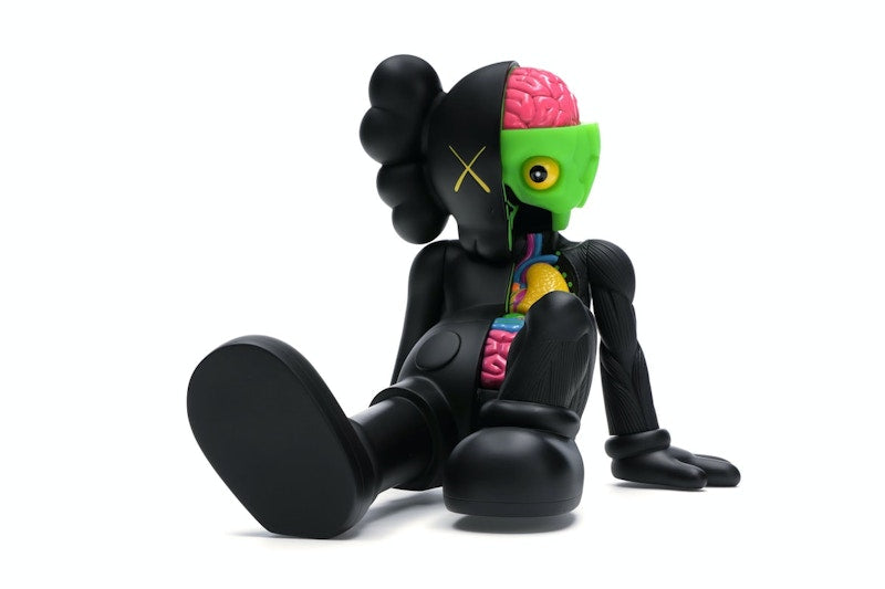 KAWS Resting Place Vinyl Figure Black