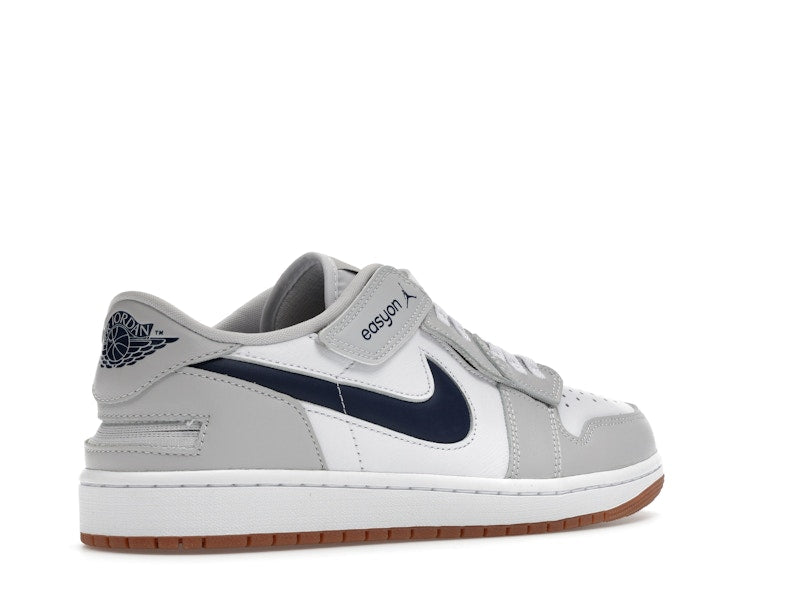 Jordan 1 Low EasyOn White Neutral Grey Gum Midnight Navy