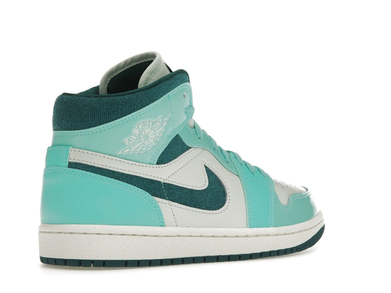 Jordan 1 Mid Chenille Bleached Turquoise (Women's)