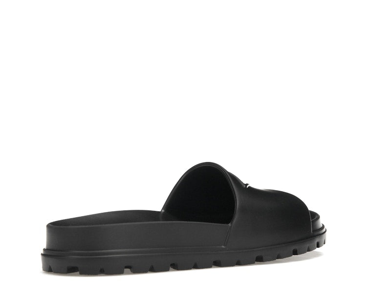 Prada Rubber Slides Black (Men's)