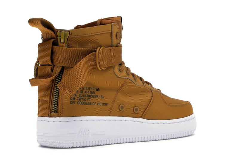 Nike SF Air Force 1 Mid Desert Ochre