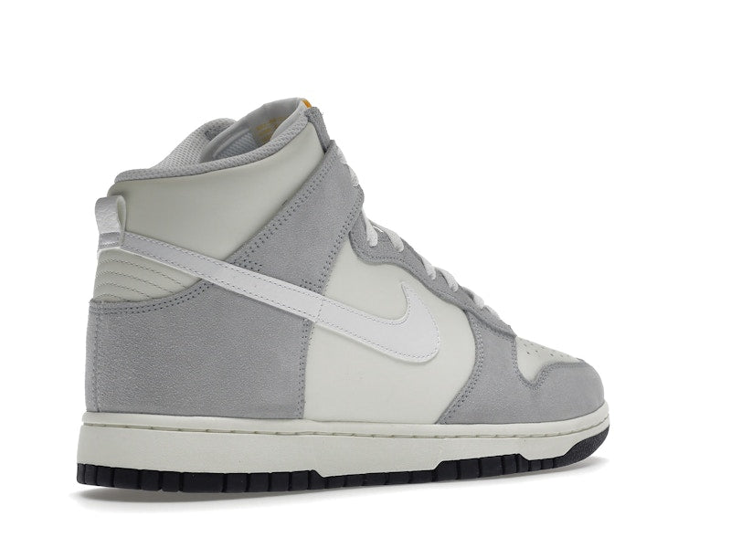 Nike Dunk High Retro Sail Pure Platinum Black White