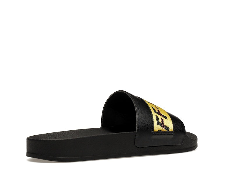 OFF-WHITE Industrial Belt Slides Black Yellow