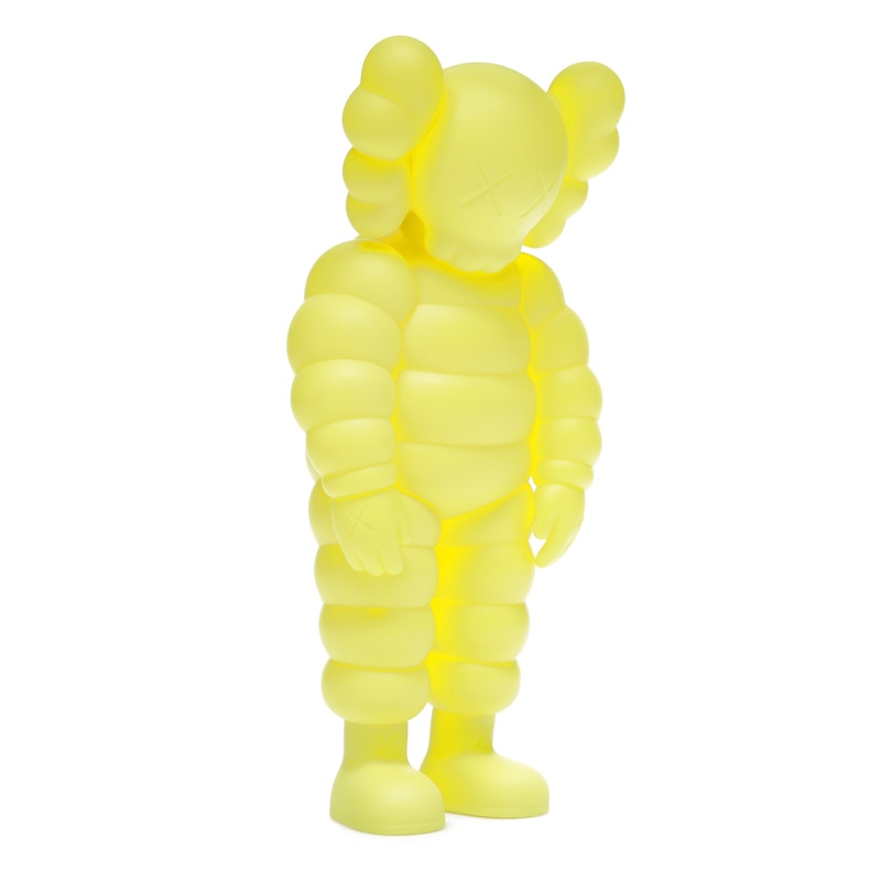 KAWS What Party Vinyl Figure Yellow